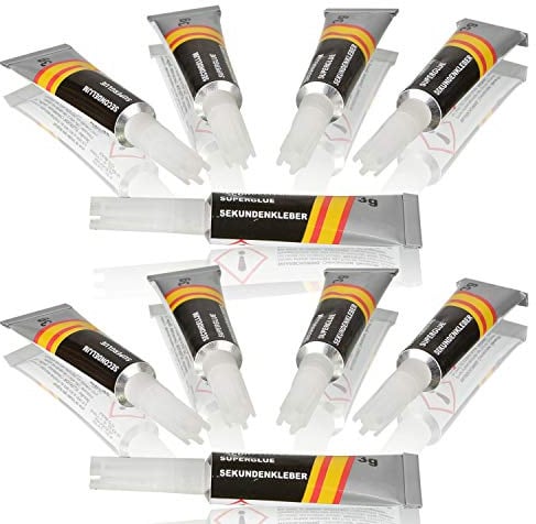 10 x HSM Sekundenkleber Klebestift Kleber Sekunden Klebstoff Klebestick Klebe Stift Stick Klebemittel