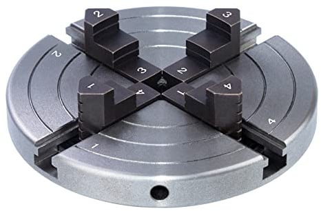 DEEFIINE 152MM Backenfutter Drechselfutter M33,4-Backen selbstzentrierend Spannfutter Drehfutter Drechselspannfutter für Drechselbank