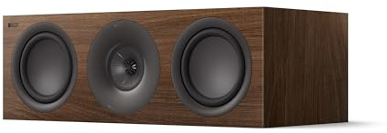 KEF Q6 Meta 3-Wege-Center-Passivlautsprecher, Braun | Passiver Hi-Fi-Center-Lautsprecher | Q-Serie Heimkino | Musik & Gaming