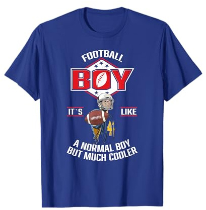 Football Son - Football Day - Stolzer American Football Boy T-Shirt