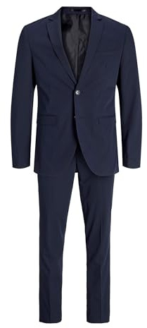 JACK & JONES Herren jprfranco Suite noos Business Anzug Hosen Set, Dark Navy, 50 EU