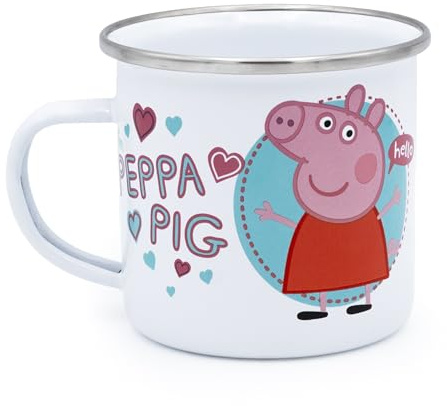 Peppa Pig Emaille-Tasse – Time to Party Design