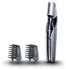 Panasonic Body-Trimmer ER-GK60 mit 3 Aufsätzen, Elektro-Rasierer für Herren, hautschonende Nass- und Trockenrasur, Haarschneider für Kopf & Körper
