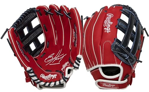 Rawlings Sure Catch Baseball-Handschuhe für Jungen | Größen 24,1 cm - 29,2 cm