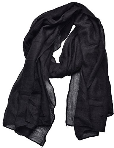 Outrip Damen Baumwollschals Damen Leichter Weicher Modeschal Hals Fester Wickelschal (ZBirdPink)