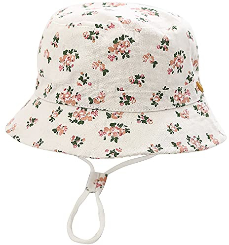 Malaxlx Unisex Baby Kleinkind Kinder Sonnenhut Fischerhut Sommerhut für Mädchen Jungen