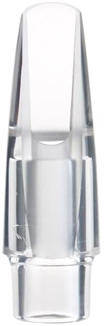 Saxophon-Mundstück – 3,62 Zoll, transparentes ABS | Holzblasinstrument-Zubehör, Ersatzmundstück für Anfänger, Schüler, professionelle Musiker, Lehrer
