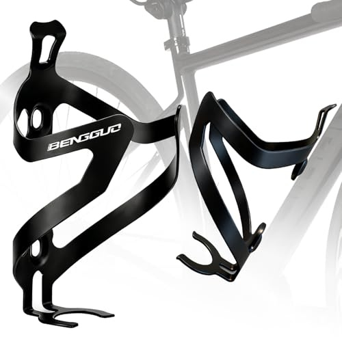 Flaschenhalter Fahrrad 2er-Pack, 26g Leichtgewicht, Aluminium-Vollguss, Getränkehalter Fahrrad, Fahrrad zubehör, Verstellbarer Anschlag, für MTB & Rennrad
