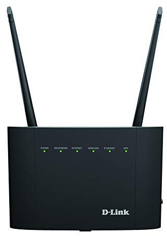 D-Link DSL-3788 AC1200 Gigabit VDSL2 Modem Router (ADSL2+ Annex A kompatibel, Wireless AC mit MU-MIMO, 2 ext. Dualband-Antennen, 3 Gigabit LAN-Ports, 1 Gigabit LAN/WAN-Port, USB 2.0, DLNA)