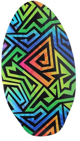 kowaku Strand-Skimboard für Kinder, kleines Surfbrett, universell, Gute Reibung, tragbares Spielwasser, leichtes Surfbrett für Jungen und Mädchen, b