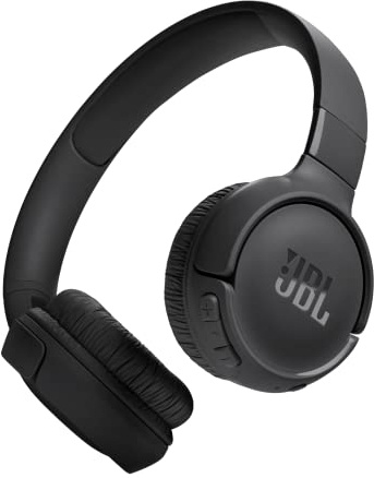 JBL Tune 520 BT Wireless On-Ear Kopfhörer – Mit JBL Pure Bass Sound, Bluetooth und leichtem, faltbarem Design – Bis zu 57 Stunden Musikwiedergabe – Schwarz