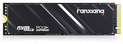 fanxiang SSD 1TB NVMe M.2 PCIe Gen4.0x4,Interne SSD Bis zu 4800 MB/s Lesen | M.2 2280,Kompatibel mit Desktop-PC und Gaming-Laptops,Interne Festplatte S690Q