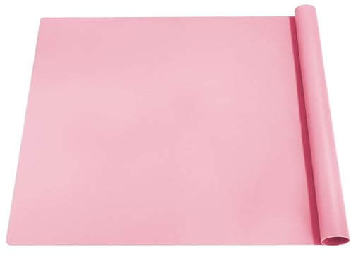 DeJivsin Silikonmatte Groß 70cm*50cm, Malunterlage für Kinder, Bastelunterlage, Bastelmatte, Knetmatte für Bastelarbeiten DIY-Malmatten Platzset, Silikonmatte Küche