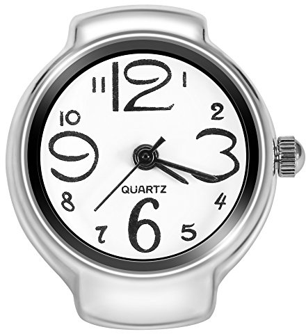 Dilwe Analoge Quarz-Armbanduhr, 8 modische Farben, für Damen und Herren