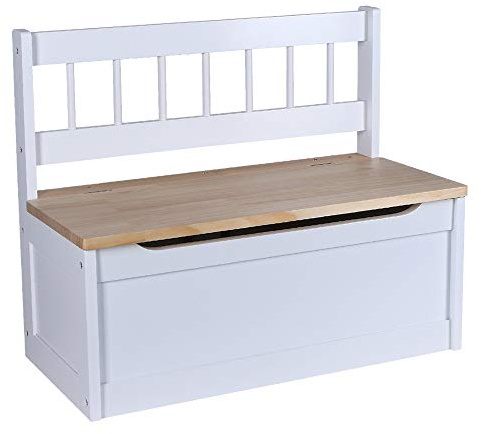 H4L Kinder Truhenbank 314103 weiß