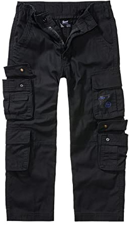 Brandit Kids Pure Vintage Pants, Farbe: Black, Größe: L 146