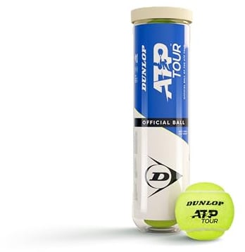 Dunlop Unisex D Tb ATP Tour 4Pet Tennisbälle, Yellow, One Size