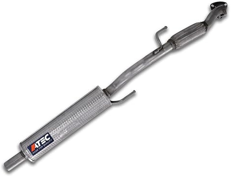ATEC Germany Mittelschalldämpfer | Kompatibel mit: SEAT CORDOBA, IBIZA III, IBIZA IV, IBIZA IV SC, IBIZA IV ST, TOLEDO IV, SKODA FABIA I, FABIA I Combi