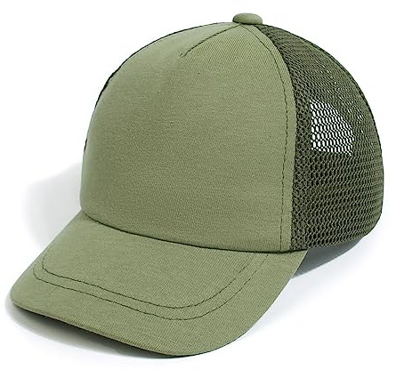 YAMEE Baseballkappe Kinder Mesh UV-Schutz,Baseball Cap Sommer Jungen Mädchen,Baby Sonnenmütze Faltbar Atmungsaktiv,Sonnenhut Kinderhut 0-5 Jahre