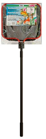 JBL Teichkescher S fein 40x35 cm Feinmaschiges Fang Netz 160 cm Teleskopstiel