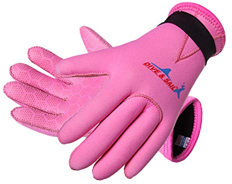 Antcher 3mm Kinder Neopren Neoprenanzug Handschuhe Anti-Rutsch Tauchhandschuhe für Wassersport Schwimmen Surf Schnorcheln Segeln