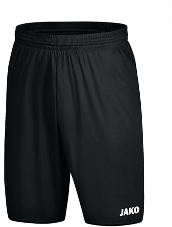 JAKO Herren Sporthose Manchester 2.0, Schwarz, M