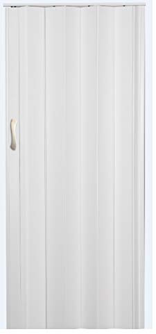 Falttür Höhe 202 cm Einbaubreite bis 109 cm Schiebetür Tür weiß farben Doppelwandprofil Neu TOP Qualität pi011