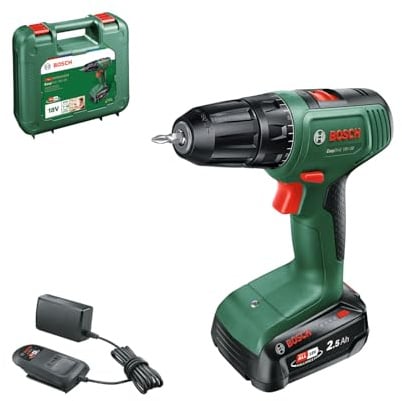 Bosch Akkuschrauber EasyDrill 18V-38 (1x Akku 2,5 Ah; 18 Volt System; im Koffer)
