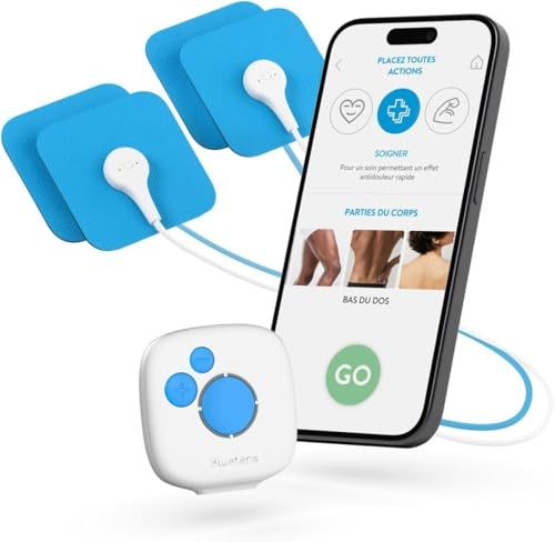 Bluetens Classic 2 Digital TENS/EMS Gerät, Elektrostimulationsgerät, Schmerztherapie, Muskelentspannung, Massage