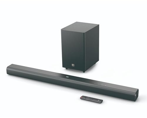 JBL Cinema SB 550 – 3.1-Kanal-Soundbar mit integriertem Subwoofer für Heimkino Sound-System – Mit Bluetooth-Musik-Streaming und Dolby Audio – Schwarz