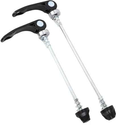 Dilwe Fahrradspieße aus Ultraleichter Legierung, Schnellspanner Set, Fahrrad-Ersatzteile, Zubehör für Rennrad, Fahrrad, 2 Stück