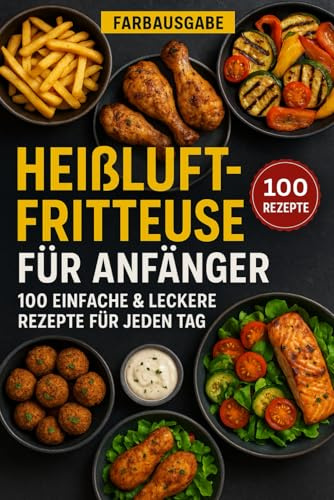 Heißluftfritteuse für Anfänger: 100 einfache & leckere Rezepte für jeden Tag