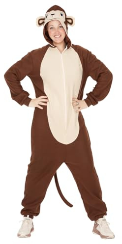 Rubies Overall für Erwachsene, Herren und Damen, Jumpsuit mit Kapuze und Schwanz, Kostüme für Karneval, Junggesellenabschied, Cosplay und Partys