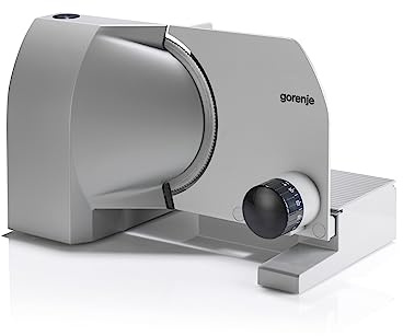 Gorenje R708A Allesschneider mit 100W, Solingen Edelstahlmesser, silber