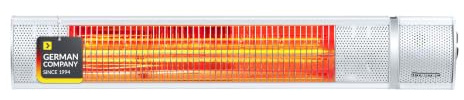 TROTEC IR 2050 Infrarot Heizstrahler Low-Glare Infrarot-Heizstrahler | 2.000 W, IP65, Wandmontage, Fernbedienung, für Terrasse und Outdoor