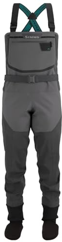 Simms Freestone Damen-Wathose zum Angeln, Brusthoch – langlebig, atmungsaktiv, leistungsorientiert, wasserdicht, Fliegenfischen Wathose für Damen, Schiefer, Größe XL