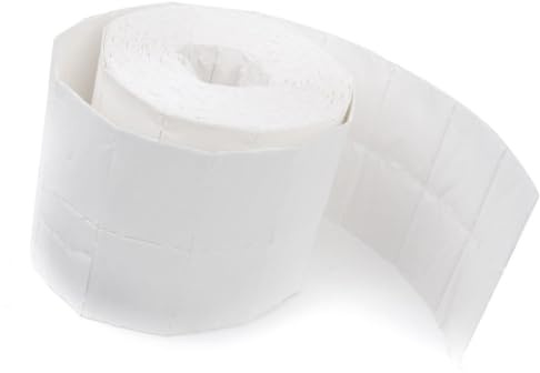 LRXIYODE 500 Stück Nagellackentferner Pads 4x5cm aus Hautfreundlicher Baumwolle Fusselfrei Weich für Maniküre und Nagelkunst Zubehör