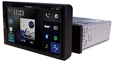 Pioneer SPH-EVO62DAB Doppel-DIN Autoradio mit Touchscreen, DAB+, Bluetooth, Apple CarPlay & Android Auto