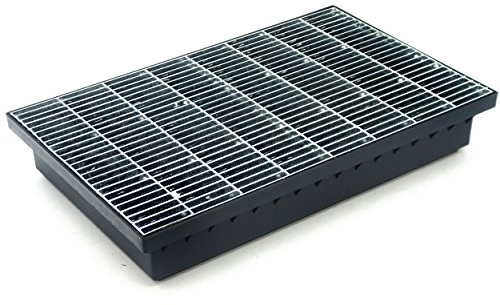 Schuhabstreifer Abtreter Fußmatte Maschenrost verzinkt Fußabtreter 58,5x36,5 cm