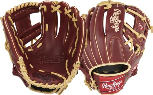 Rawlings Sandlot Baseball-Handschuh-Serie, mehrere Stile, für Rechtshänder, 1 Stück (1 Stück)