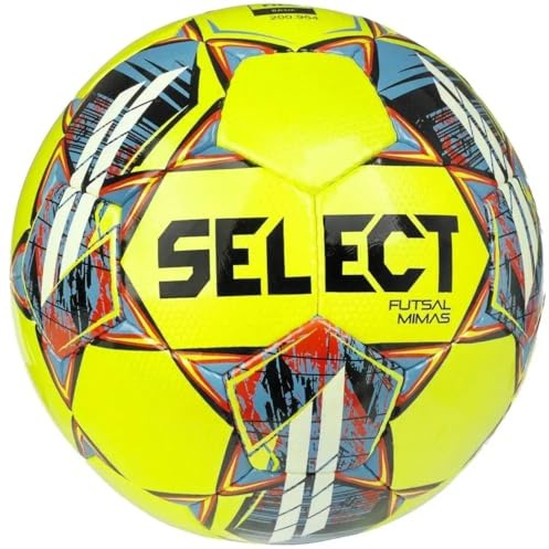 Select Futsal Mimas FIFA Basic Ball Mimas YEL-BLU, Womens,Mens Footballs, Yellow, 4 EU
