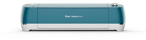 Cricut Smarte Bastelmaschine Explore Air 2 | Limitierte Ausgabe 2024 (Pfauenblau)