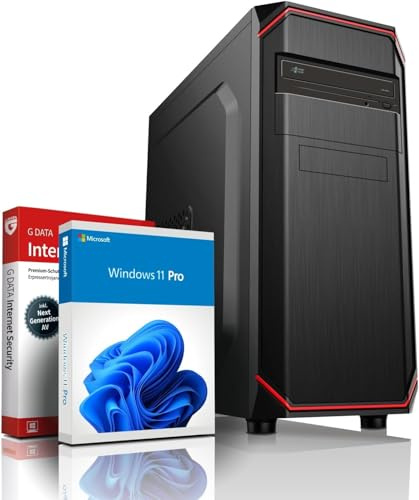 Silent PC SSD Computer Intel Core i5 4570S, 4 Kerne, 3.6 GHz - mit 3 Jahren Garantie! - 16GB - 512GB SSD - Intel HD 2xDP/VGA - WLAN - DVD±RW - USB 3.0 - Win11 64-Bit - MS Office - #6205