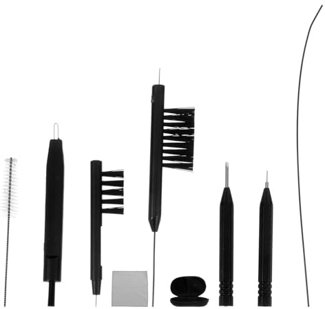 ifundom Hörgeräte-reinigungsbürsten-set Reinigungsbürsten Für Hörgeräte Kleine Reinigungsbürsten Ohrstöpsel-reinigungszubehör Hörgeräte-pflegeset Mit Schraubendreher Für Teileaustausch