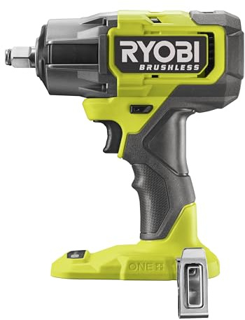 RYOBI 18 V ONE+ Brushless Akku-Schlagschrauber RIW18BL-0, max. Drehmoment 900 Nm, ohne Akku und Ladegerät