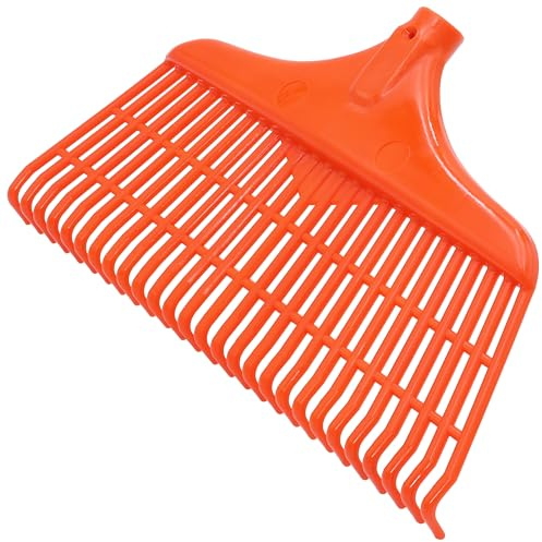 Agrarflora Premium Laubbesen 40cm Spar Set - Widerstandsfähiger & Robuster Rechen für den Garten, Vielseitig einsetzbar als Laubrechen, Rasenrechen oder Gartenrechen - 5 Stück
