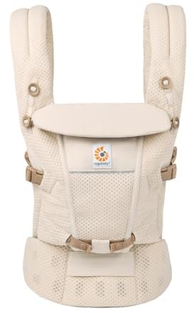 Ergobaby Adapt Babytrage für Neugeborene ab Geburt 0–48 Monate
