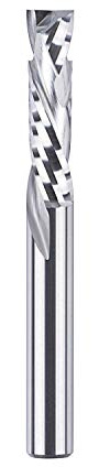 SpeTool Spiralnutfräser 8mm Schaft Kompression 32mm Schnittlänge Spiralfräser CNC Fräser Router Bit Langlochfräser Holz Up&Down VHM Schaftfräser Fräser für Oberfräse Nutfräser Holzfräser