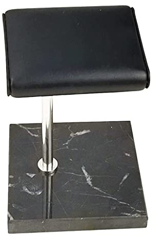 F Fityle PU Uhrenhalter, T-Bar Display Stand Schmuck, Uhren Display Ständer, Luxuriöser Uhrenständer, Schwarzer Marmor Sockel Schmuckständer, Marmor Uhrenhalter Stand Stabil für Zuhause Geschäft