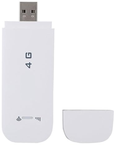 4G LTE Netzwerkadapter, USB WiFi Router, High Speed Mobile Hotspot Modem Stick mit Share bis zu 10 WiFi-Benutzer, unterstützt bis zu 32GB